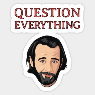 George Carlin Sticker